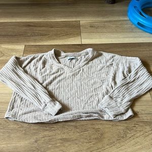 HOLLISTER long sleeve crop top small
